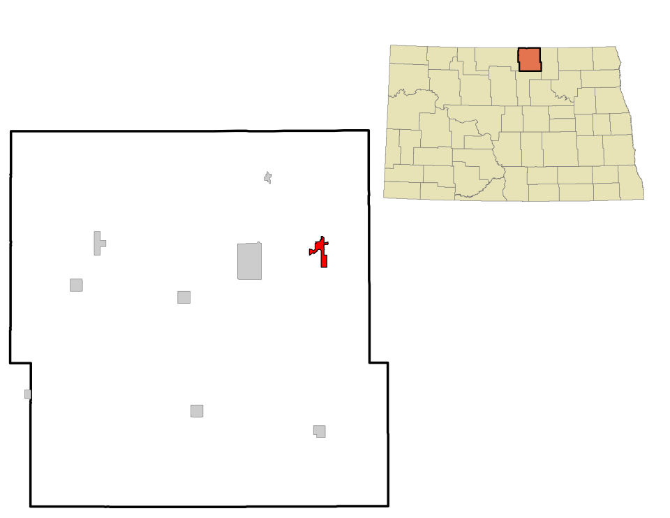 Locator map of Rolla