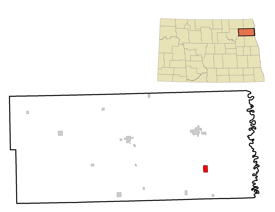 Locator map of Minto