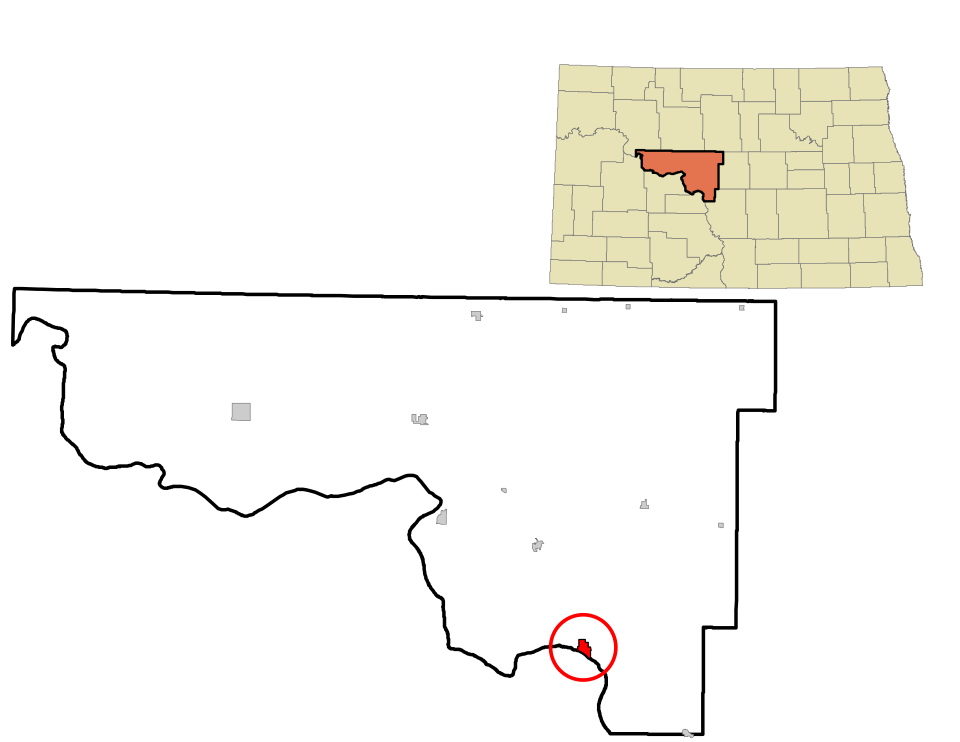 Locator map of Washburn