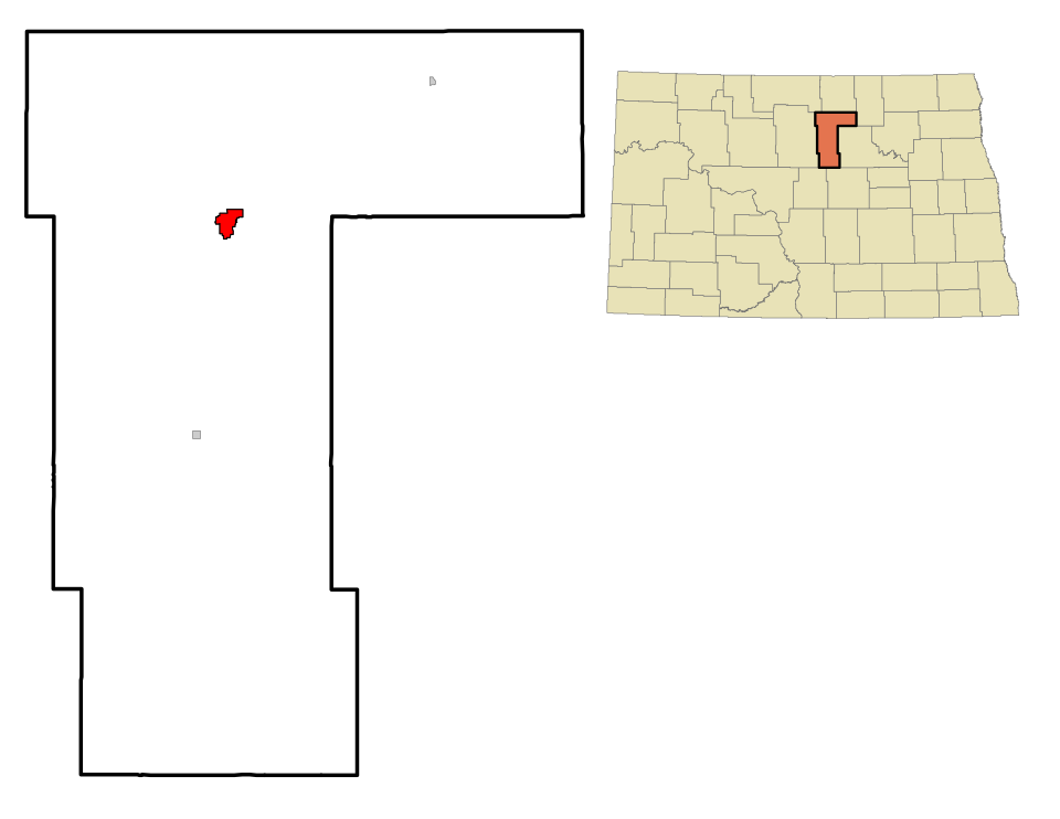 Locator map of Rugby