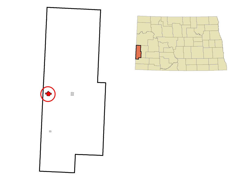 Locator map of Beach