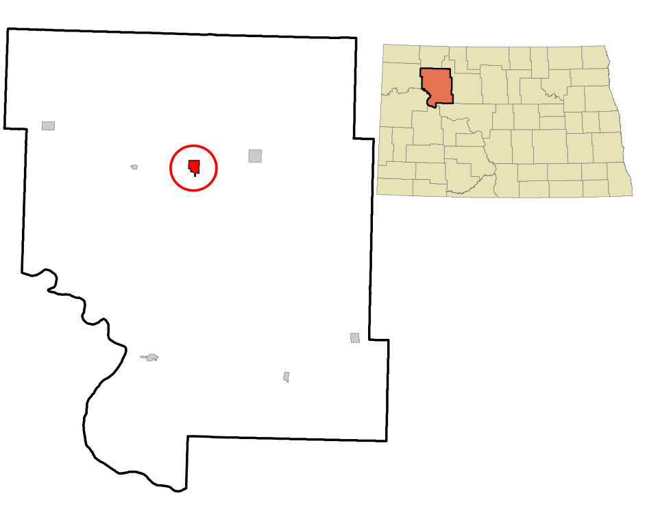 Locator map of Stanley