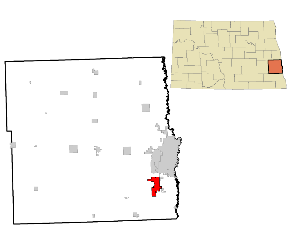 Locator map of Horace