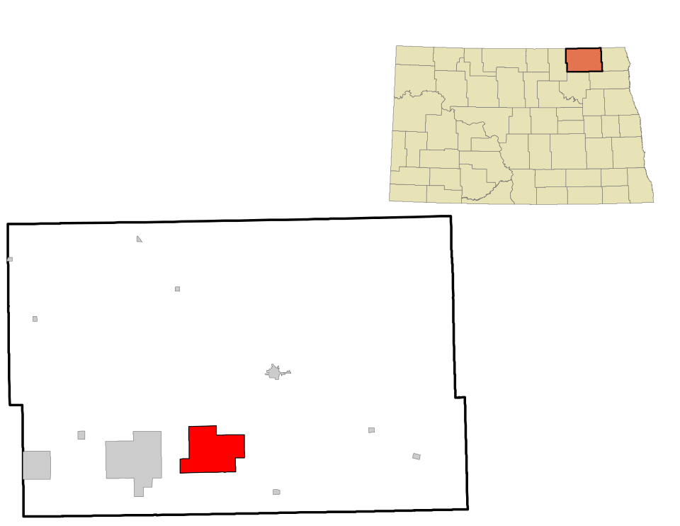 Locator map of Loma