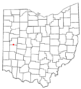 Locator map of Lockington