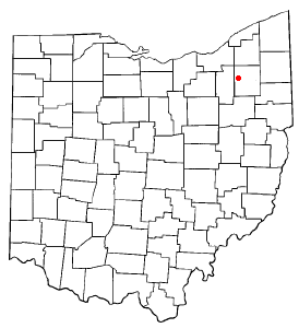 Locator map of Sugar Bush Knolls