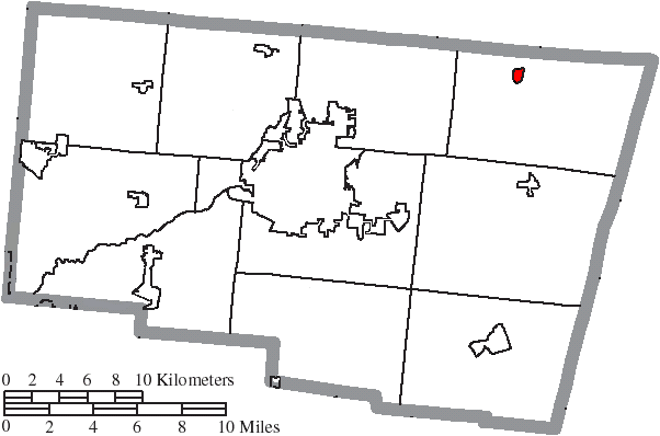 Locator map of Catawba