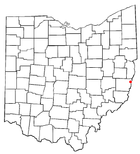 Locator map of Brookside