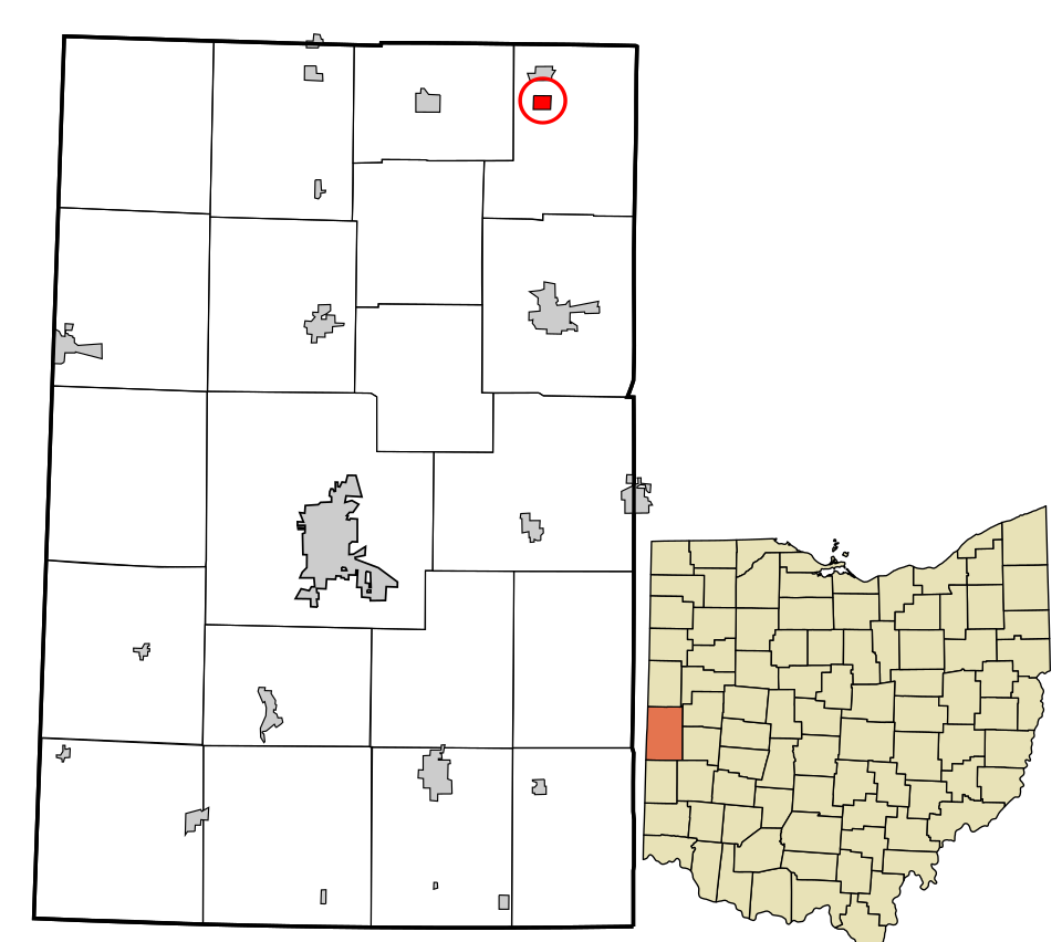 Locator map of Yorkshire
