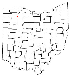 Locator map of Custar