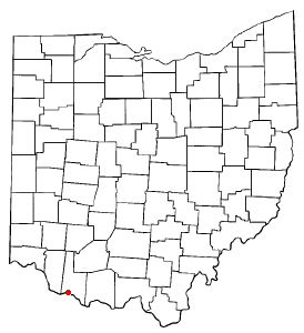 Locator map of Higginsport