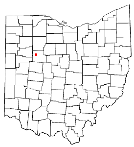 Locator map of McGuffey