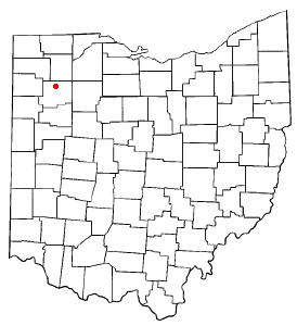 Locator map of Miller
