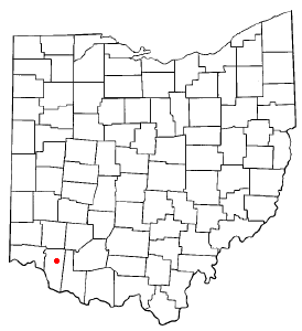 Locator map of Owensville