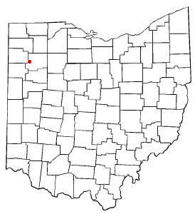Locator map of Cloverdale