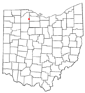 Locator map of Bradner