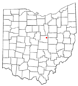 Locator map of Danville