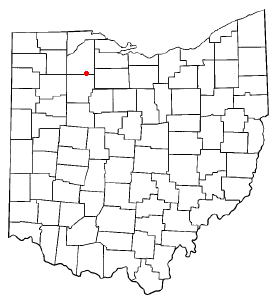 Locator map of Bloomdale