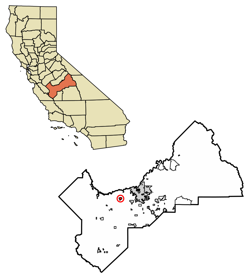 Locator map of Kerman