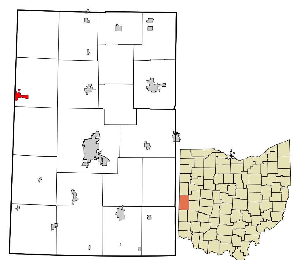 Locator map of Union