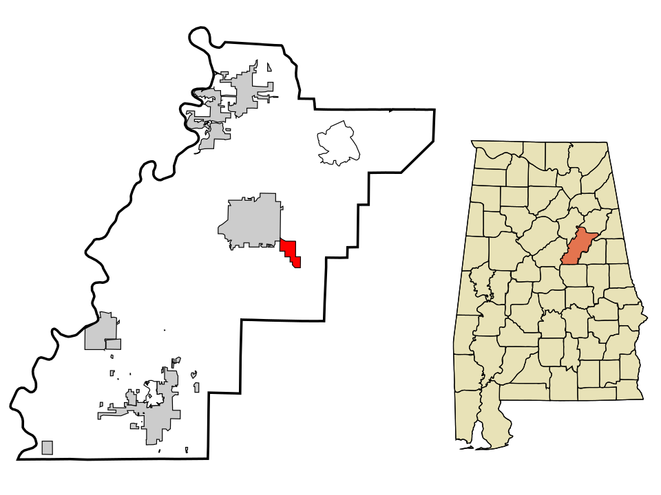 Locator map of Waldo