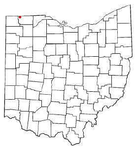 Locator map of Fayette
