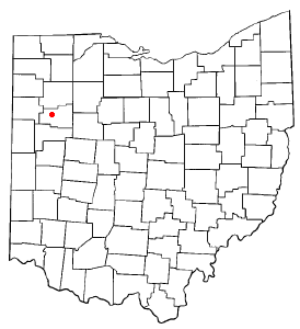 Locator map of Elida