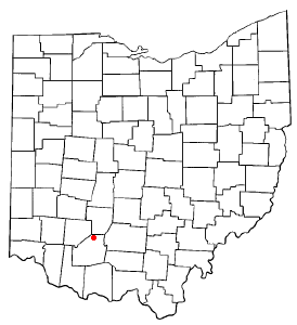 Locator map of Leesburg