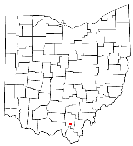 Locator map of Oak Hill