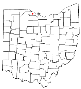Locator map of Oak Harbor