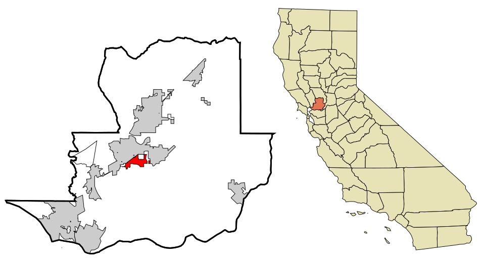 Locator map of Suisun