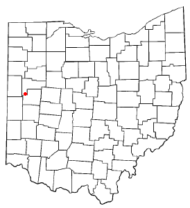 Locator map of Minster