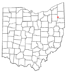 Map of Newton Falls