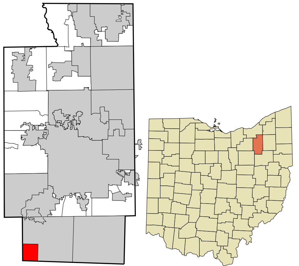 Locator map of Clinton