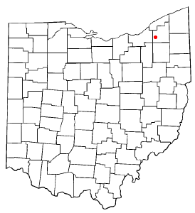Locator map of South Russell