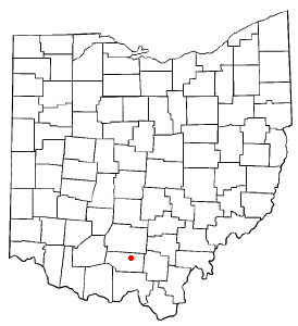 Locator map of Waverly