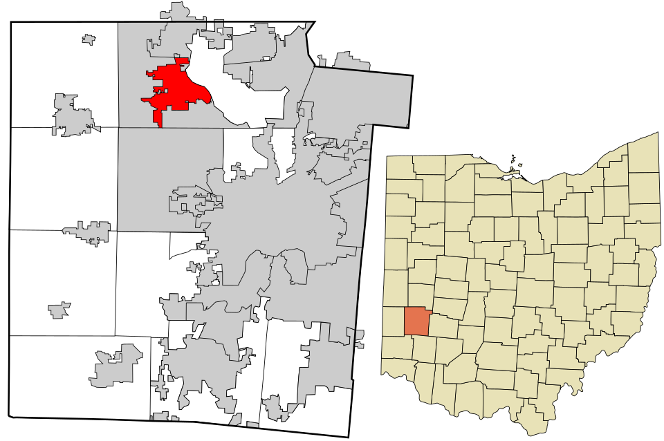 Locator map of Englewood