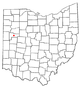 Map of Wapakoneta