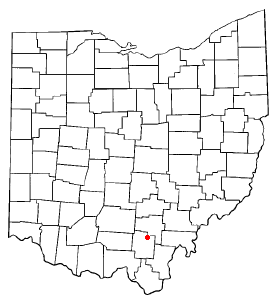 Map of Wellston