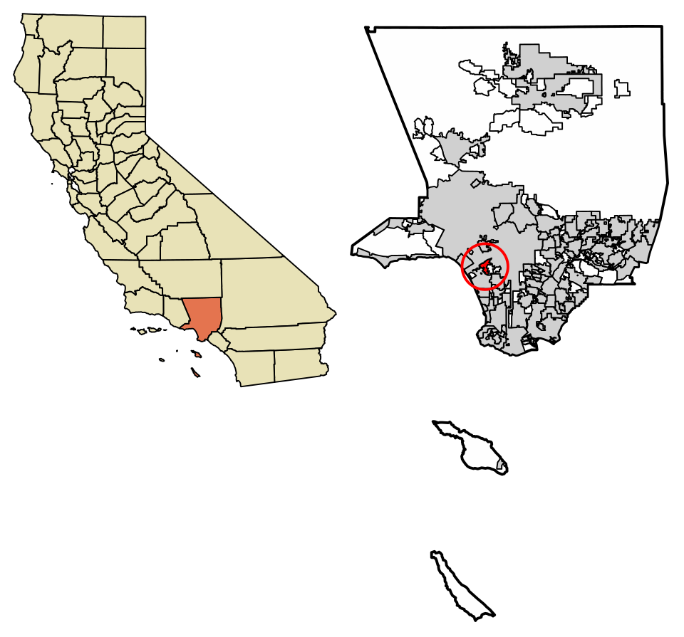 Locator map of Culver