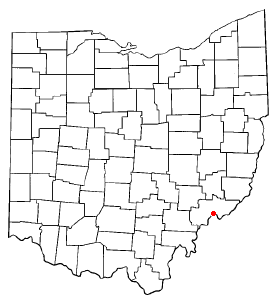 Locator map of Marietta