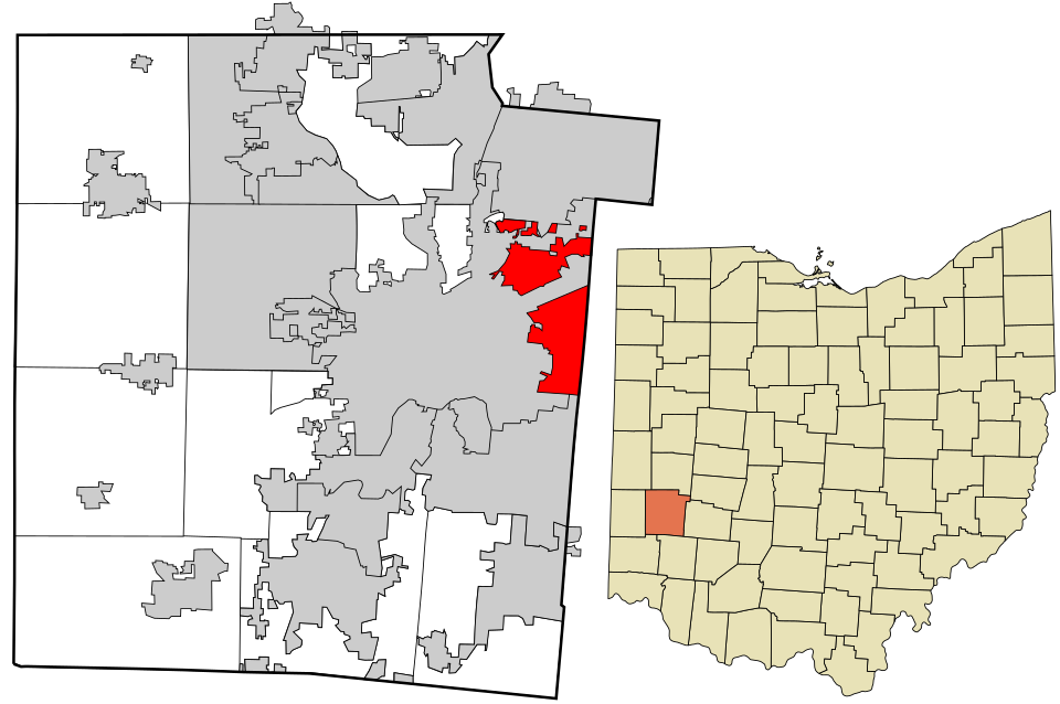 Locator map of Riverside