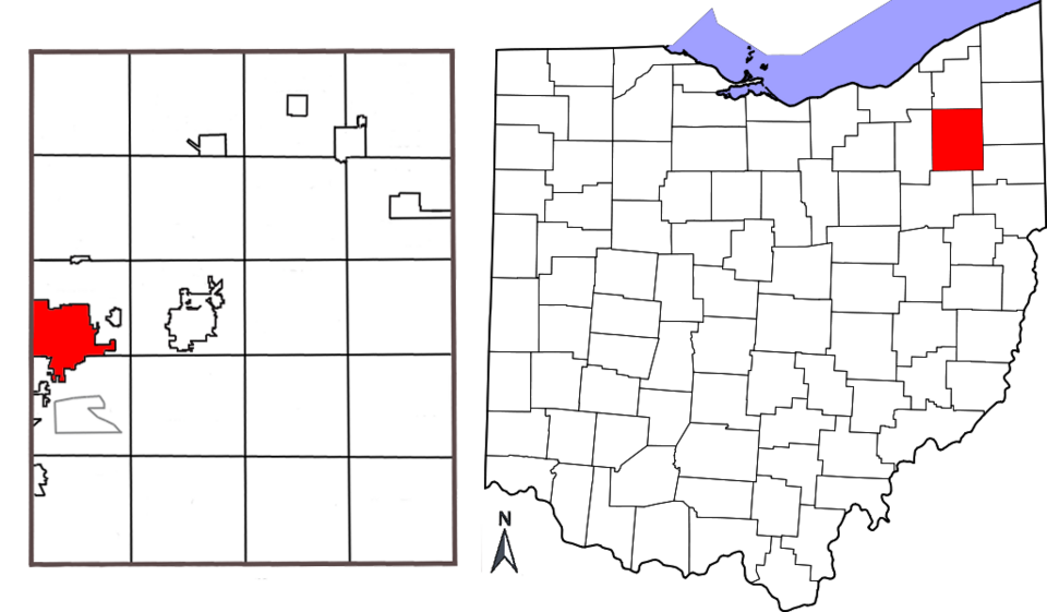 Locator map of Kent