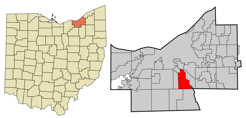 Locator map of Independence