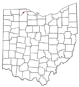 Locator map of Perrysburg