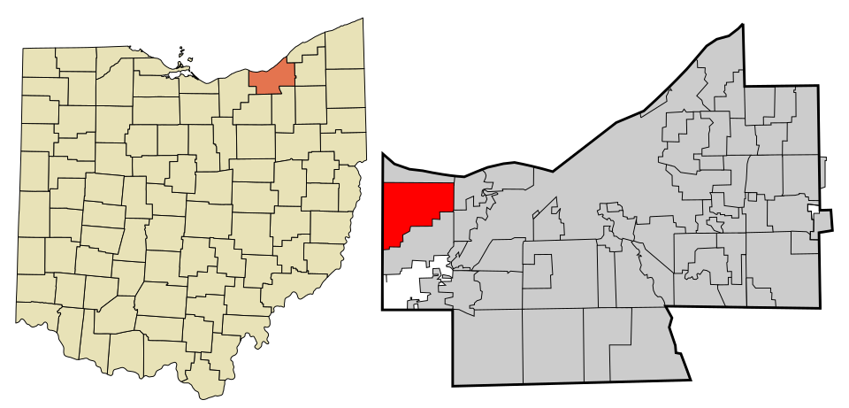Locator map of Westlake