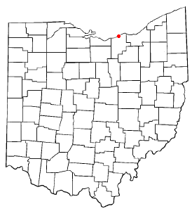 Locator map of Lorain