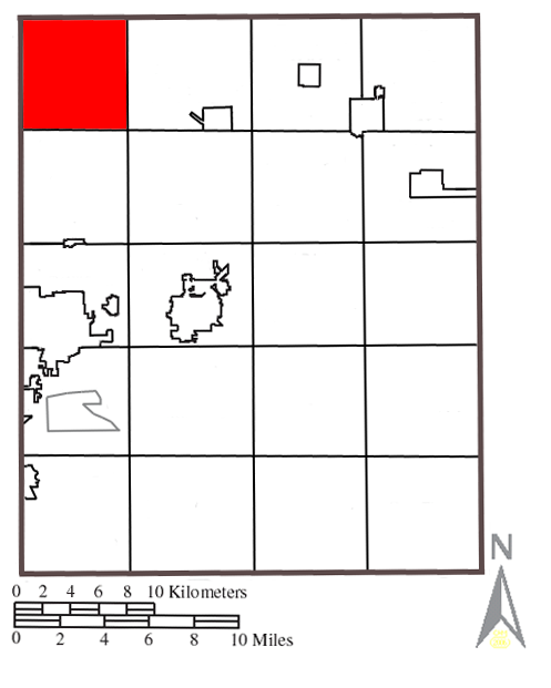 Locator map of Aurora