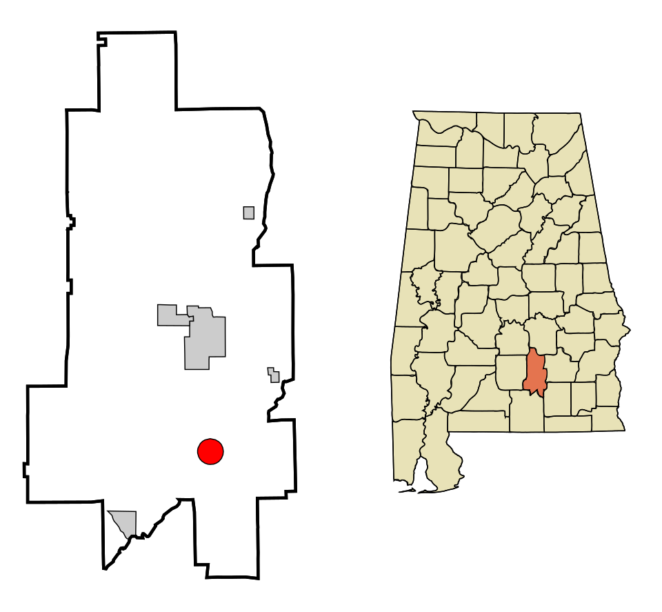 Locator map of Brantley