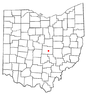Locator map of Newark